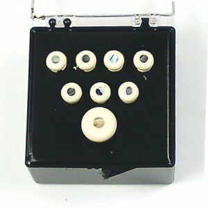 Martin Pin Pack included slotted white bridge pins with pearl dot, as well as an End pin.