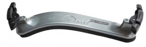 Everest ES-2 Violin Shoulder Rest 1/2 Size Titanium Silver