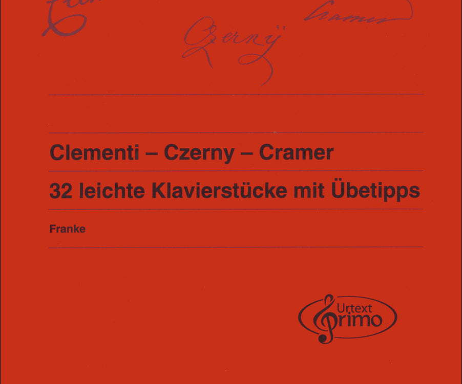 Vienna Urtext continues their Urtext Primo series with Volume 6, presenting works by two well-known composers along with a selection from a third, perhaps lesser-known composer. Certainly, Clementi and Czerny should be familiar to any student of classical piano literature, but their contemporary Johann Baptist Cramer may be a new discovery. A solid selection of exemplary pieces will cover two years of study and all differ in musical and technical difficulty. Each Urtext Primo series volume is published i...